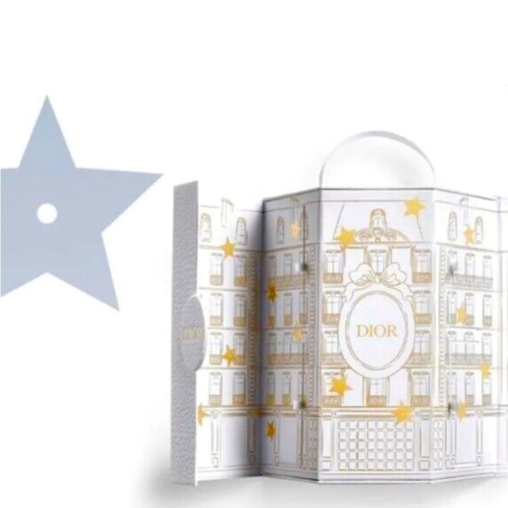 Dior calendar just display box no perfumes inside